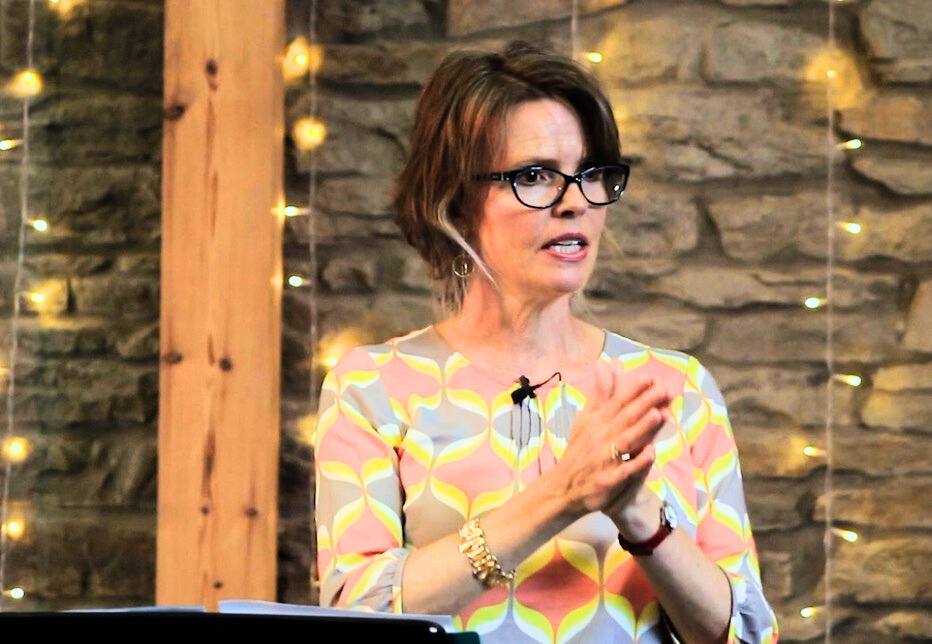 Cath Livesey who leads the ministry Accessible Prophecy